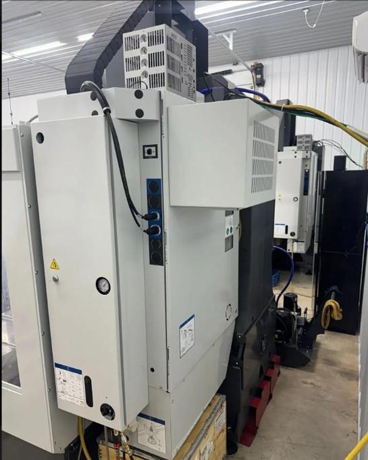 Used 2025 Haas VF-4SS with HRT210 4th Axis Rotary Table, Coolant Thru Spindle, Haas Probing, 30 ATC, HSM, ONLY 50 Cutting Hrs.
