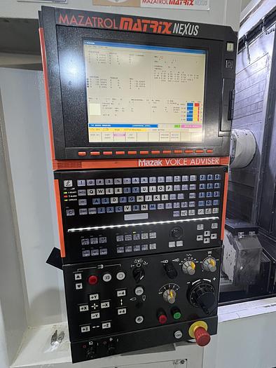 Used 2008 Mazak Nexus HCN 4000-II HMC with Full 4th Axis, Hi Pressure Coolant Thru Spindle, Tool & Part Probes