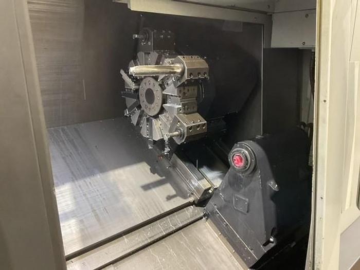 Used 2018 Doosan Puma 3100 2 Axis Lathe with 4" Bar Capacity, 12" Chuck, Chip Conveyor