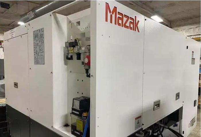Used 2015 Mazak Quick Turn Universal 250 with Chip Conveyor, Tailstock, 8" Chuck