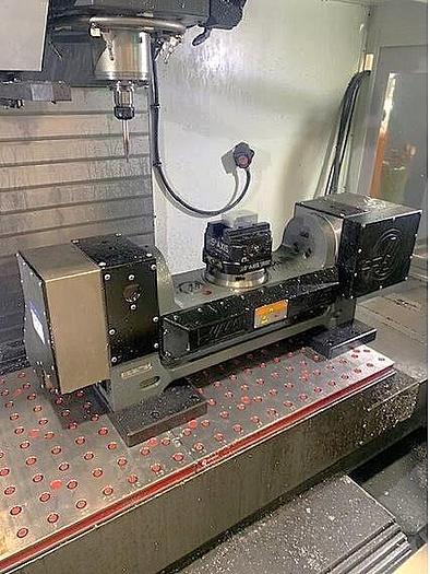 Used 2020 Haas VF4SS with Trunnion Style 4th/5th Axis Table, Probing, Conveyor