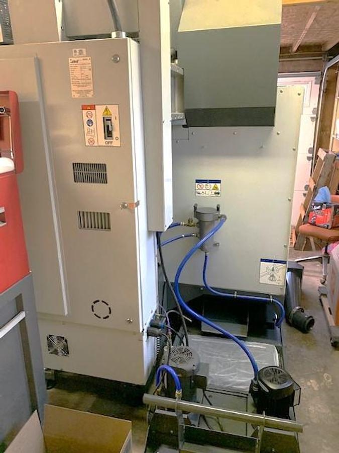 Used 2013 Haas VF-2TR with Haas TR160 Trunnion Table, WIPS Renishaw Tool & Part Probe, CTS, PCool, HSM, Remote Jog Handle