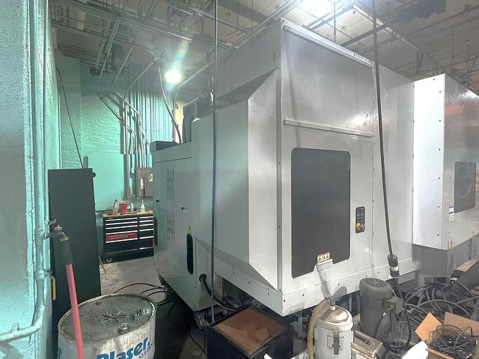 Used 2010 Haas EC-1600YZT with Extended Y and Z Travel, Built in 4th Axis Table