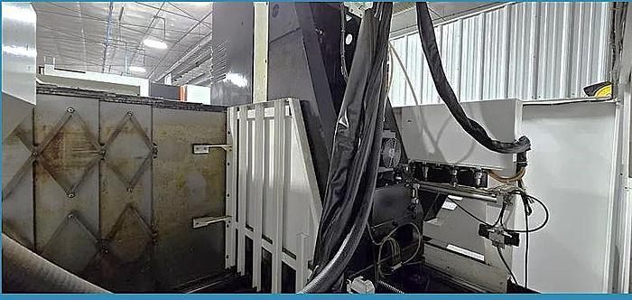 Used 2017 Mazak VTC-300C Traveling Column VMC with 4th Axis Table, CTS, Probing
