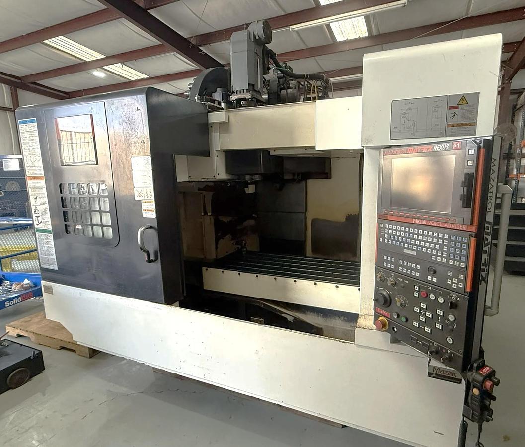 Used 2011 Mazak Nexus VCN 510C II with Tool Probing, 4th Axis Drive, Chip Conveyor, 30 Station ATC