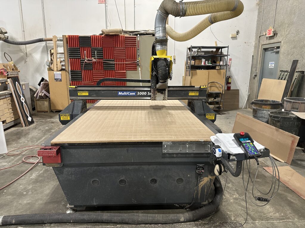 Used 2004 Multicam Series 3000 Router 60"x120" Travels