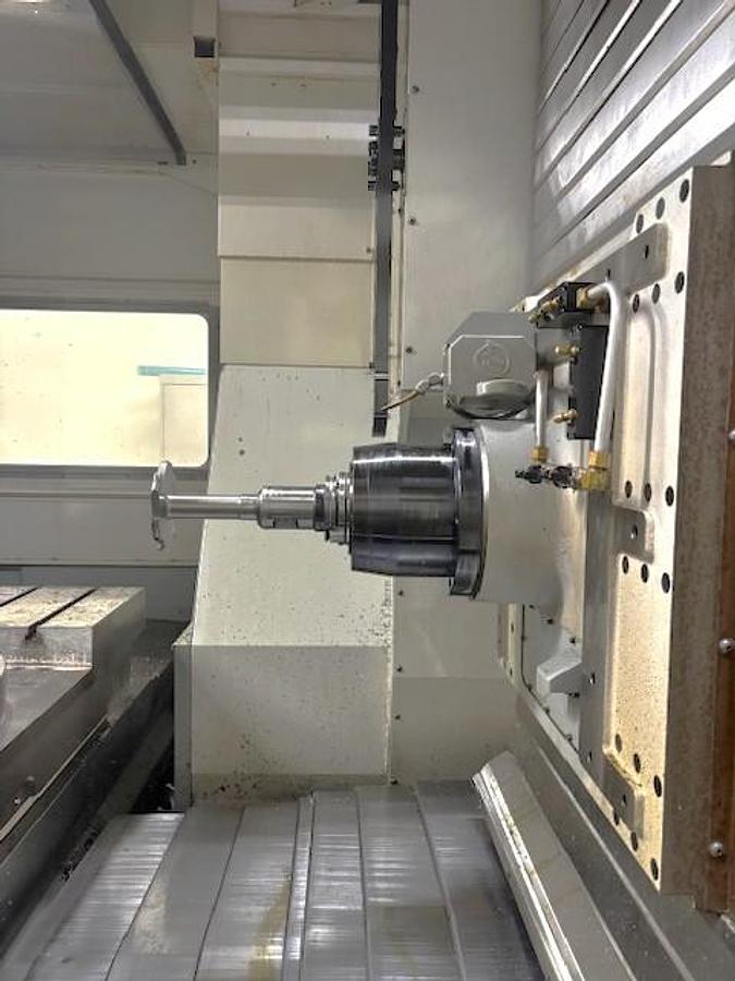 Used 2007 Haas EC-1600-4AX with Thru the Spindle Coolant, Built in 4th Axis Table, HRT210 Rotary Table as 5th Axis, Remote Jog Handle