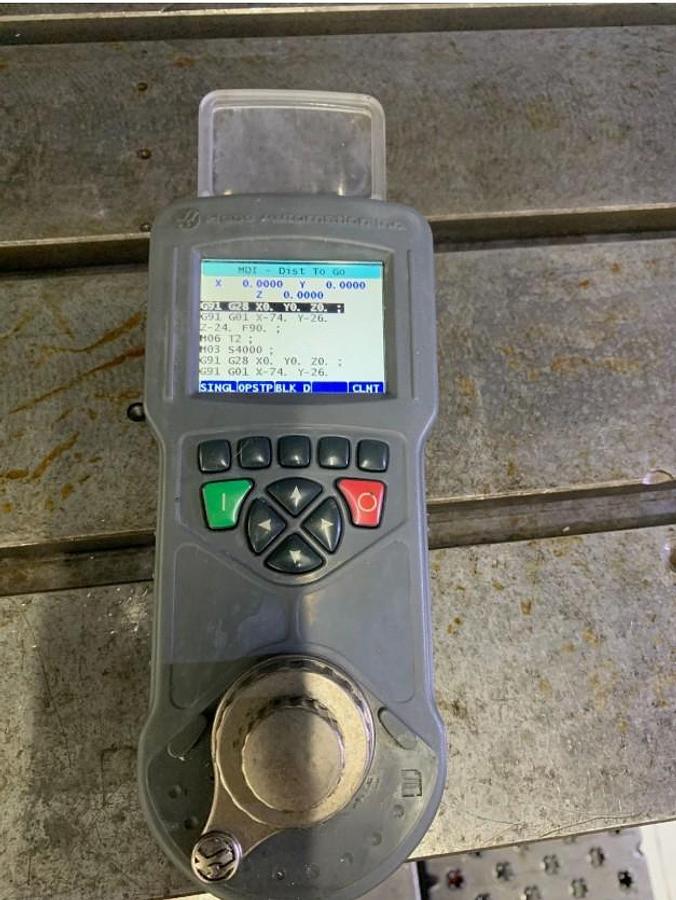 Used 2013 Haas VF7/40 with 10,000 RPM, 40 Station ATC, 4th & 5th Axis Prepped, Probing Package, Pcool, Auger, HSM