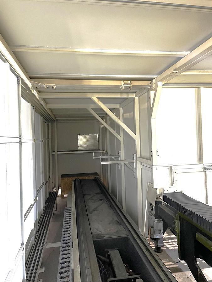 Used 2021 Bodor Model P3015T6 3 KW IPG Laser Cutting Machine with Tube Cutter