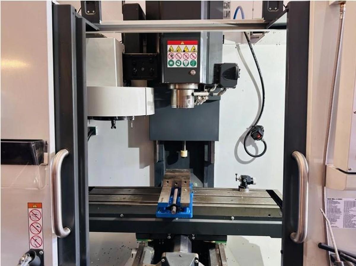 Used 2019 Haas TM-1P with Haas Probing, Prog. Coolant, 10 ATC, ONLY 564 Feed Cut Hours.  Very Nice Condition