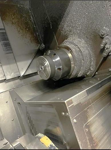 Used 2008 Doosan Puma TT1800SY Twin Spindle/Twin Turret 8 Axis Turn/Mill Lathe