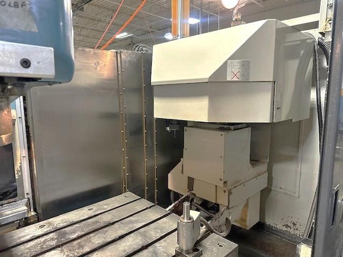 Used 1999 Mazak VTC-30C with (2) Tool Probes, Chip Conveyor, Dual Tool Changers