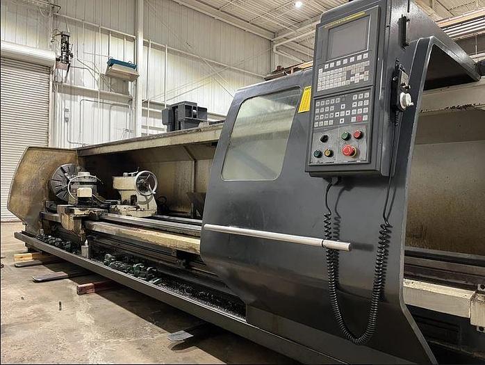 Used 2007 Vanguard CAK80485D 2 Axis Long Bed Shaft Lathe