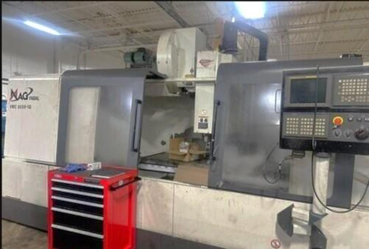 Used 2007 Fadal VMC8030D-3HT with 24 Pos. Side Mounted ATC, Fanuc Cntrl, 80"x30"x30" travels, Absolute Positioning, 10,000 RPM