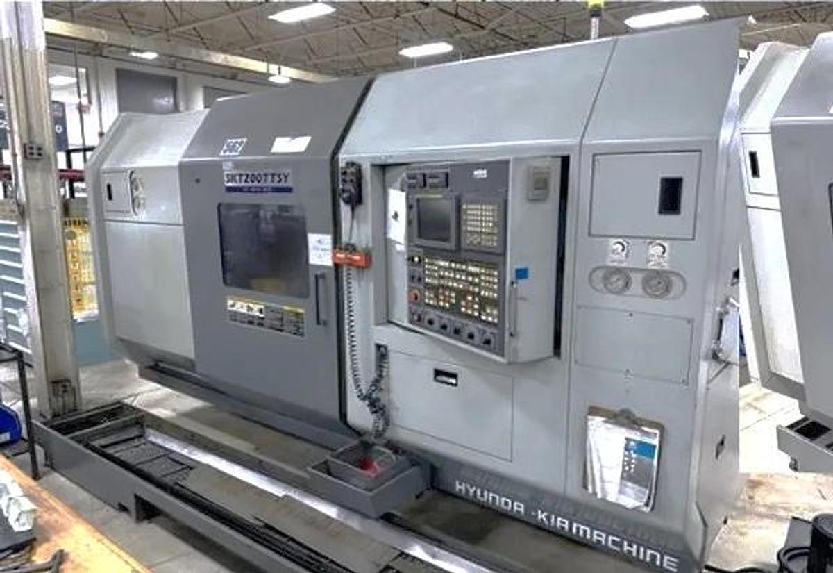 Used 2012 Hyundai-Kia SKT250TTSY Fanuc 18i-TB
