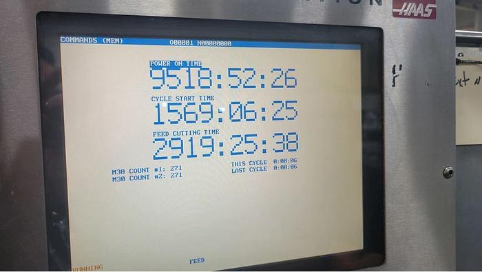 Used 2005 Haas MDC-500 Mill Drill Center with 2 Pallet Changer, Chip Auger, Programmable Coolant