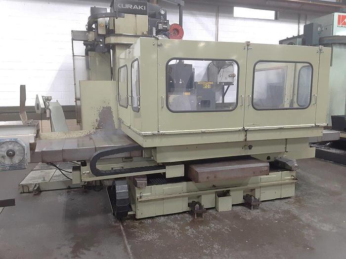 Used 1990 Kuraki KBT-11WDX CNC Table Type Horizontal Boring Mill