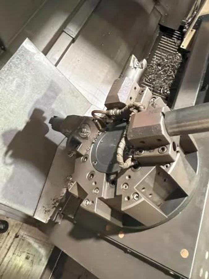 Used 2017 Mazak Integrex i-400ST with Barfeed, Dual Spindles, Y Axis, B Axis, C Axis, Lower Turret