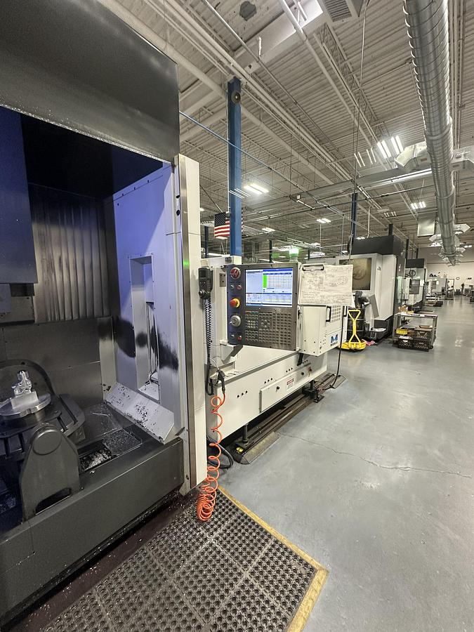Used 2016 Haas UMC-750SS with Midaco 19 Pallet Changer System, Coolant Through Spindle, 15,000 RPM, Probing, 30 Position ATC