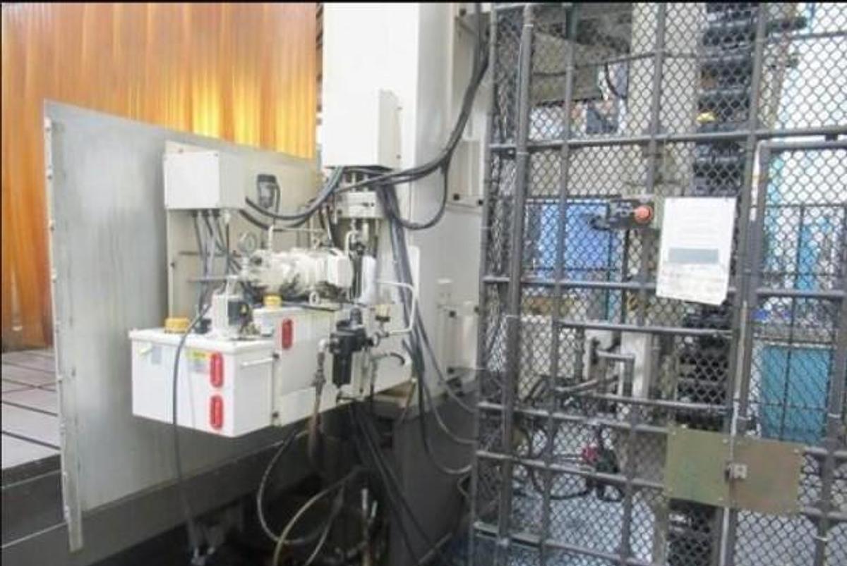 Used 1996 Mitsubishi M-VS25/20 Bridge Style CNC Mill with Head Changer, 5 Sided Machining, 60 ATC