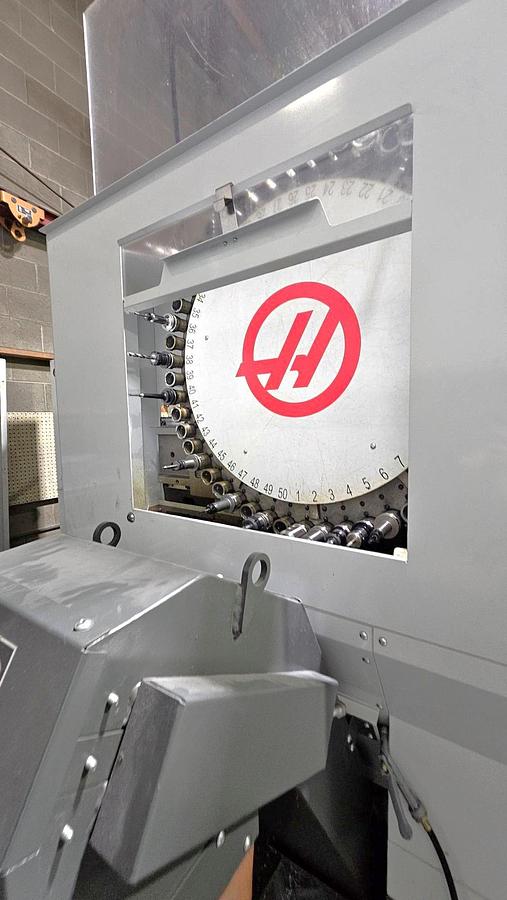 Used 2021 Haas UMC-500SS 5 Axis Universal Machining Center with Coolant Thru Spindle, Probing, HSM, Conveyor, 50 Station ATC