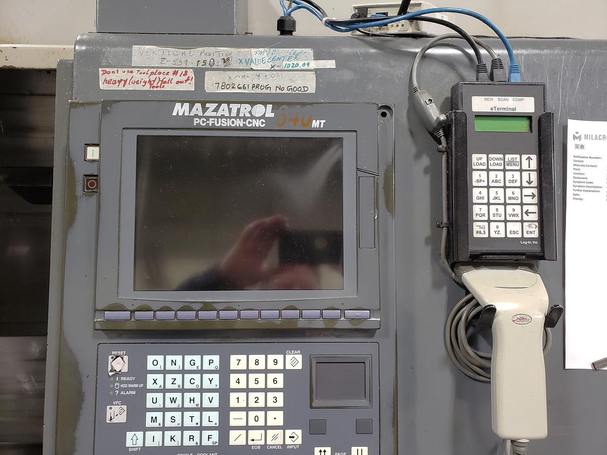 Used 1999 Mazak Integrex 200Y 5 Axis Mill/Turn Lathe with 10,000 RPM Mill Tools