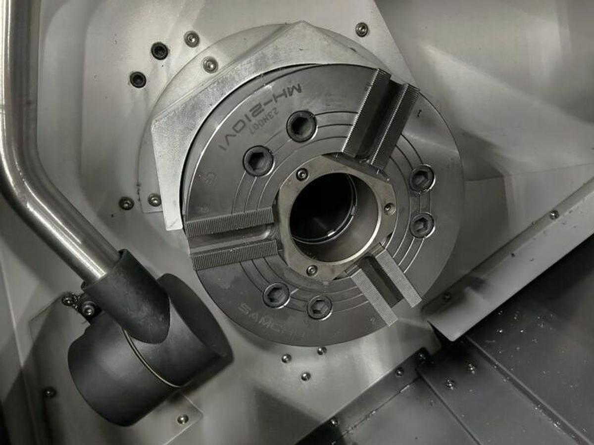 Used 2024 DN Solutions Puma DNT-2600LM with C Axis, Milling/Drilling, 10" Hyd Chuck, Tailstock, Chip Conveyor, Tool Eye,