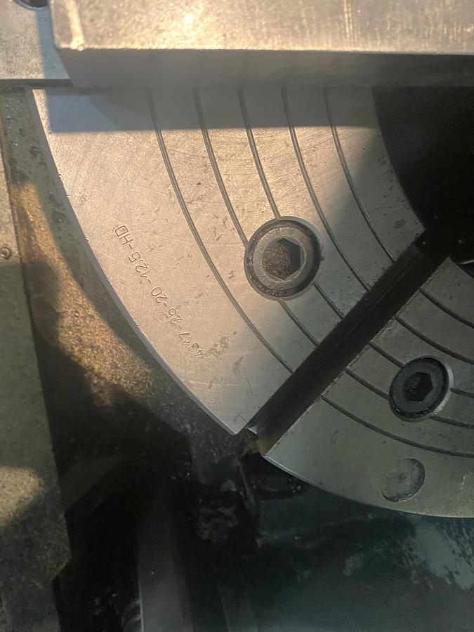 Used 2013 Mazak Powermaster 3000U with 12.5" Bore, 120" Centers, Manual 25" Chuck