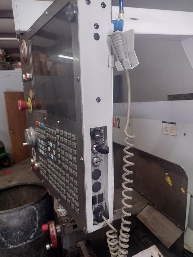 Used 2012 Haas TL-2 with 3" Big Bore Option, Tailstock, 10" 3 Jaw Chuck, Tool Post, Chuck Guard, Manual Hand Wheels