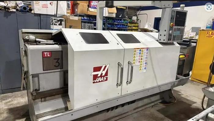 Used 2008 Haas TL-3 equipped with 8 Station Turret, Tailstock, 3" Bar Capacity, 12" Chuck, 60" Centers