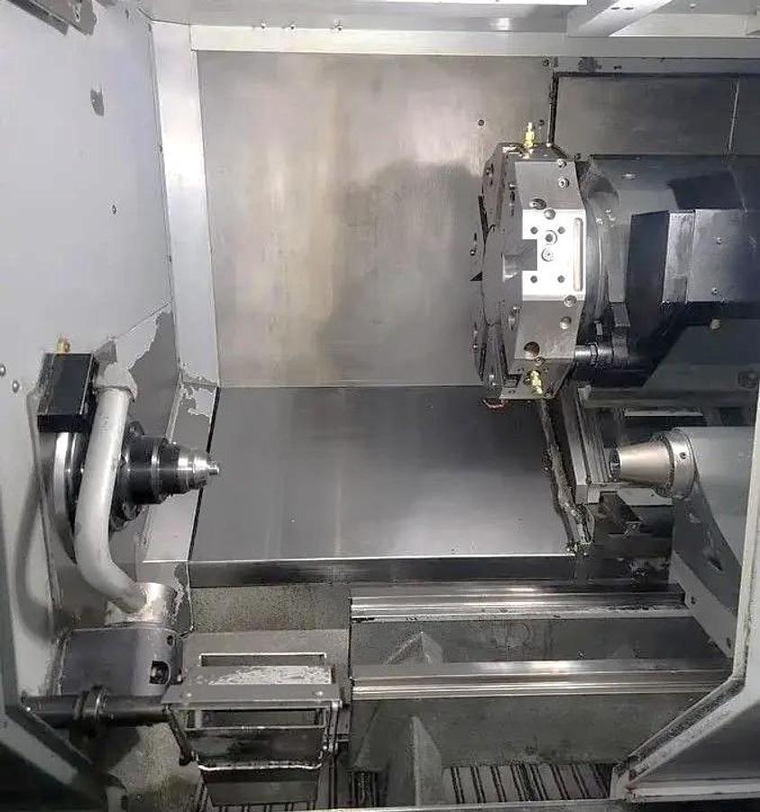 Used 2013 Haas ST-20Y with Y Axis, Live Milling, Parts Catcher, Chip Conveyor, Haas Barfeeder with Spindle Liners, Tailstock, 4800 Cut Hours