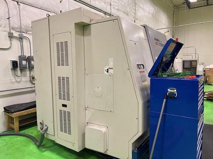 Used 2006 Doosan Puma MX2500ST 9 Axis Mill/Turn Center w/ Pendulum B Axis Head, Milling, Y Axis, Subspindle, Lower Turret