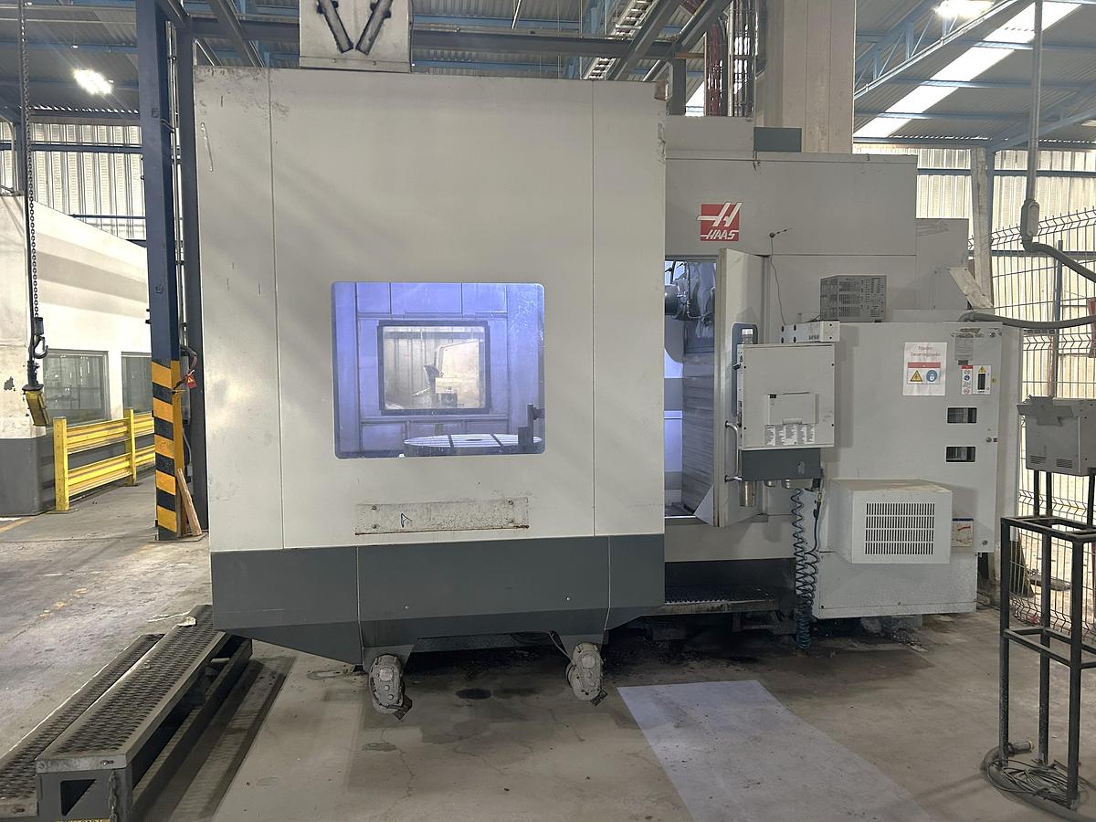 Used 2019 Haas EC-1600ZT with Extended Z Axis Travel, 7500 RPM, Integrated 4th Axis Platter, TSC, Renishaw Probing, 30 ATC