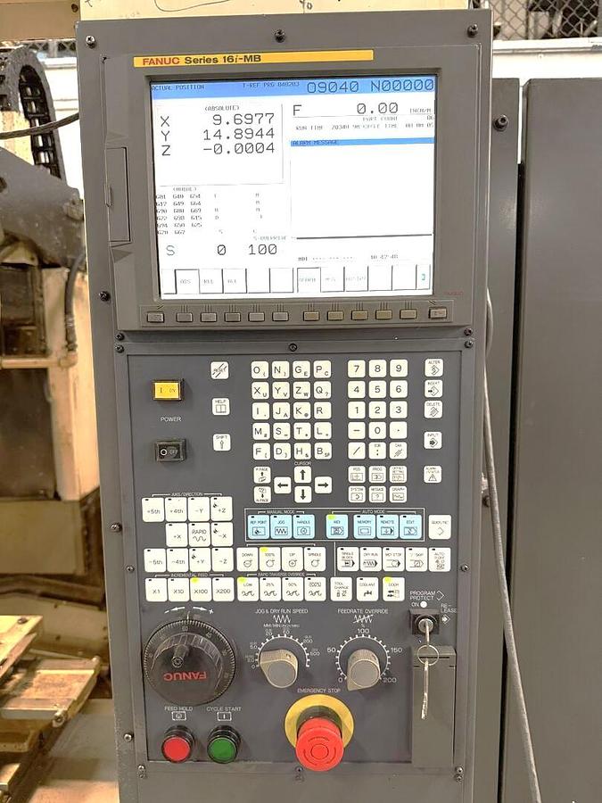 Used 2005 Fanuc Robodrill Alpha T-21iDL w/ Pallet Changer, 10,000 RPM, 21 Station ATC, Fanuc 16iMB, 2834 Run Hours