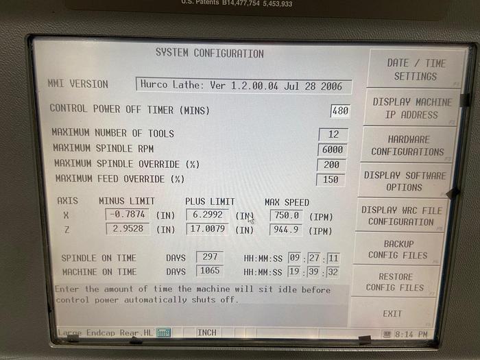 Used 2005 Hurco TM-6