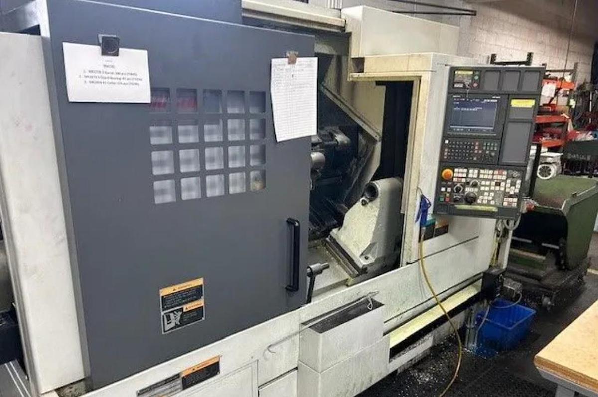 Used 2007 Mori Seiki NL2500MC/700 with 3" Bar Cap., Chip Conveyor, Tailstock, Tool Presetter, Bar Feeder, Parts Exit Conveyor