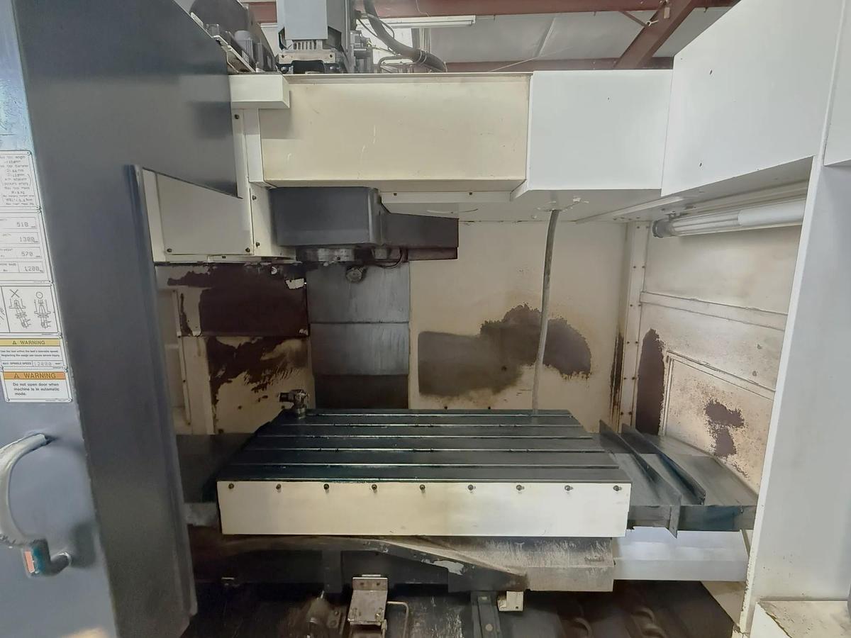 Used 2011 Mazak Nexus VCN 510C II with Tool Probing, 4th Axis Drive, Chip Conveyor, 30 Station ATC