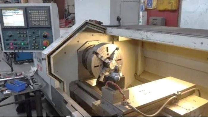 Used 2007 Romi M20x80" with Tool Post and 12" Chuck
