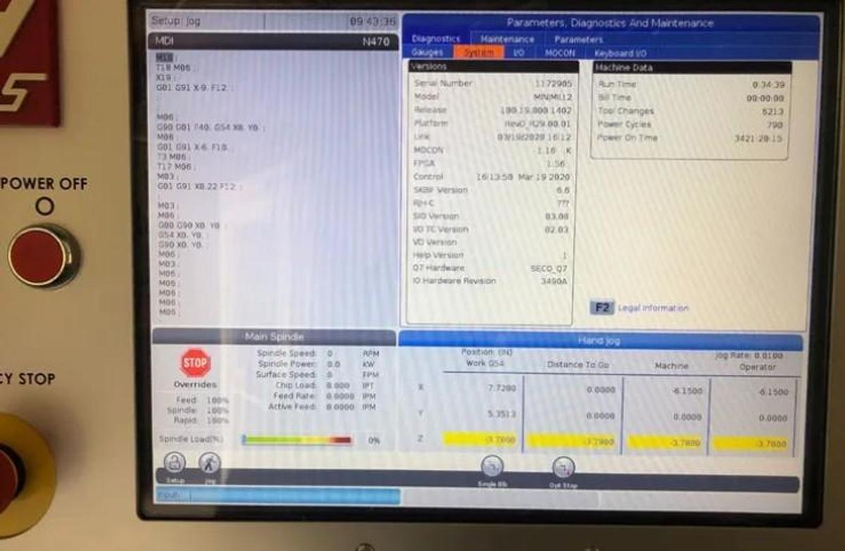 Used 2020 Haas Mini Mill 2