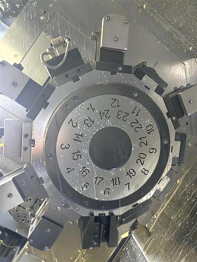 Used 2021 Doosan Puma TT2100SYYB 9 Axis Capable Dual Spindle / Dual Turret - Y Axis on Both Turrets