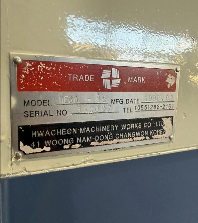 Used 1999 Hwacheon Mega 95/5000