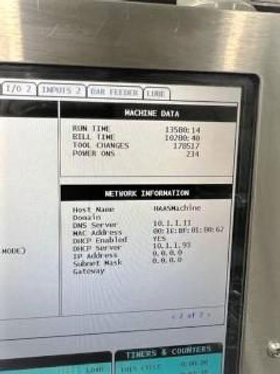 Used 2014 Haas ST-10 with Haas Servo 300 Barfeed