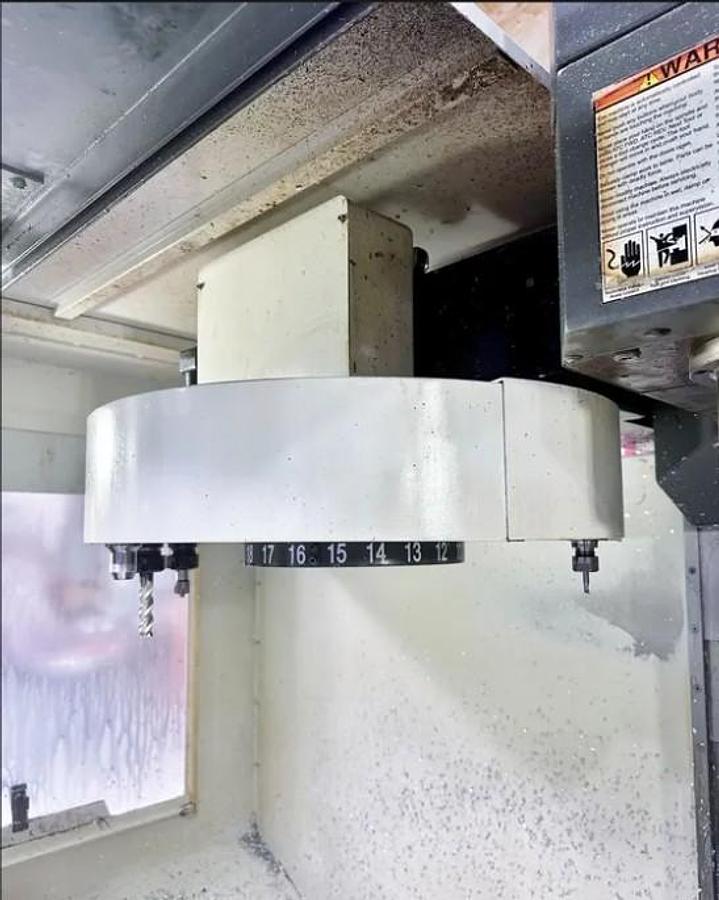 Used 2011 Haas VF5/40 w/ Haas HRT310 Rotary Table, 10,000 RPM, PCool, HSM, Auger