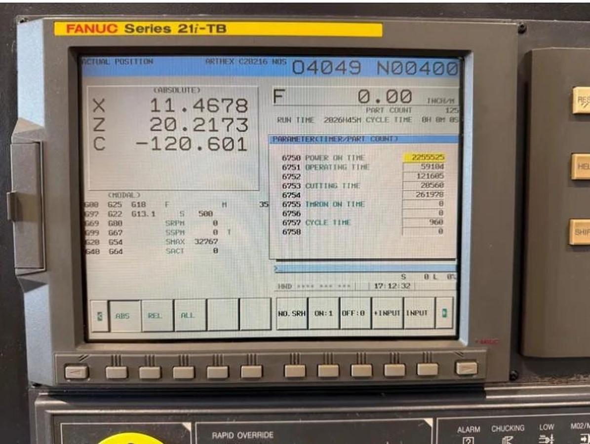 Used 2007 Doosan Puma 240MB with Full C Axis Spindle, Milling/Drilling Capability, Chip Conveyor, Parts Catcher, 8" Chuck, 2.55" Bar Cap.
