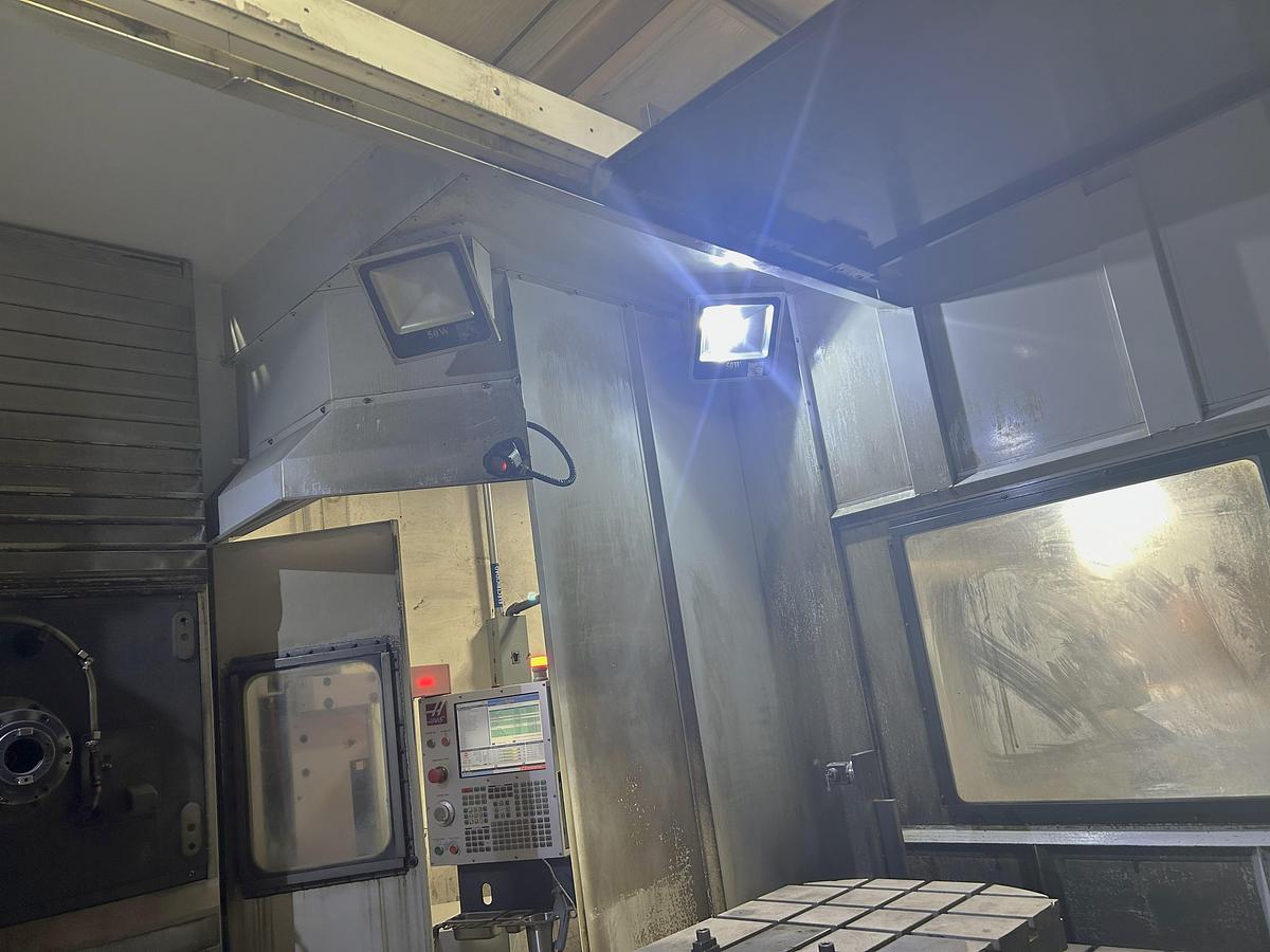 Used 2019 Haas EC-1600ZT with Extended Z Axis Travel, 7500 RPM, Integrated 4th Axis Platter, TSC, Renishaw Probing, 30 ATC