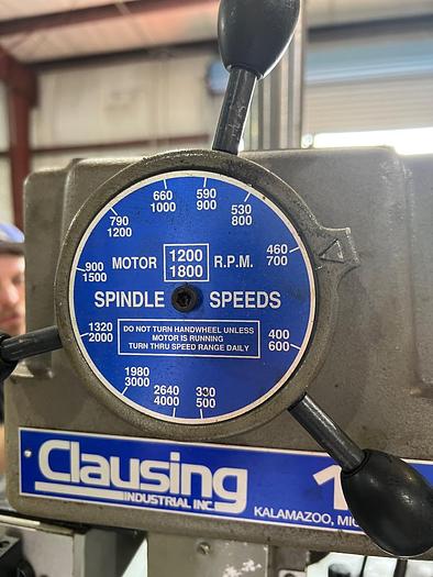 Used 2007 Clausing 15" (8) Spindle Drill Press - Head Casting 387-005