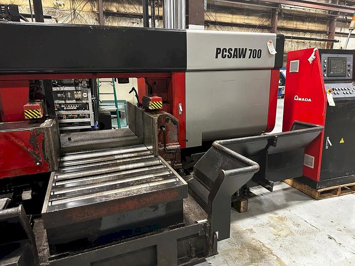 Used 2012 Amada PCSAW700 CNC Dual Column Horizontal Bandsaw