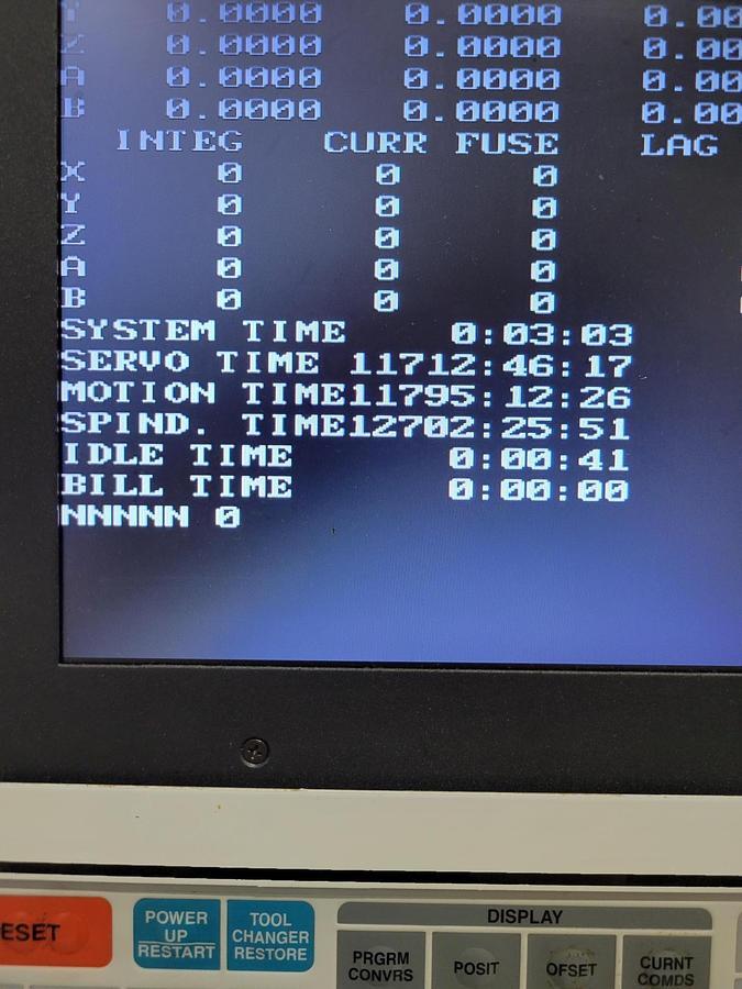 Used 1998 Haas VF2B, Chip Auger, Programmable Coolant