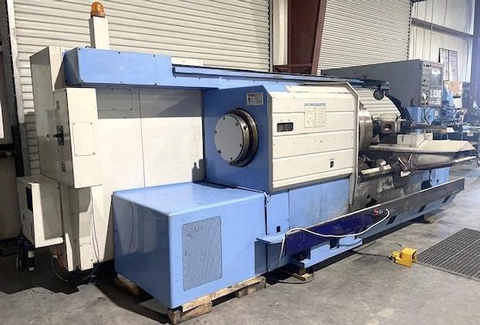 Used 1998 Mazak Powermaster Chucker with 12.5" Big Bore