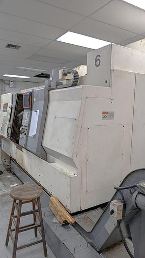 Used 2003 Mazak Integrex 200-IIIT with Lower Turret, Tailstock, B Axis Pendulum Turret